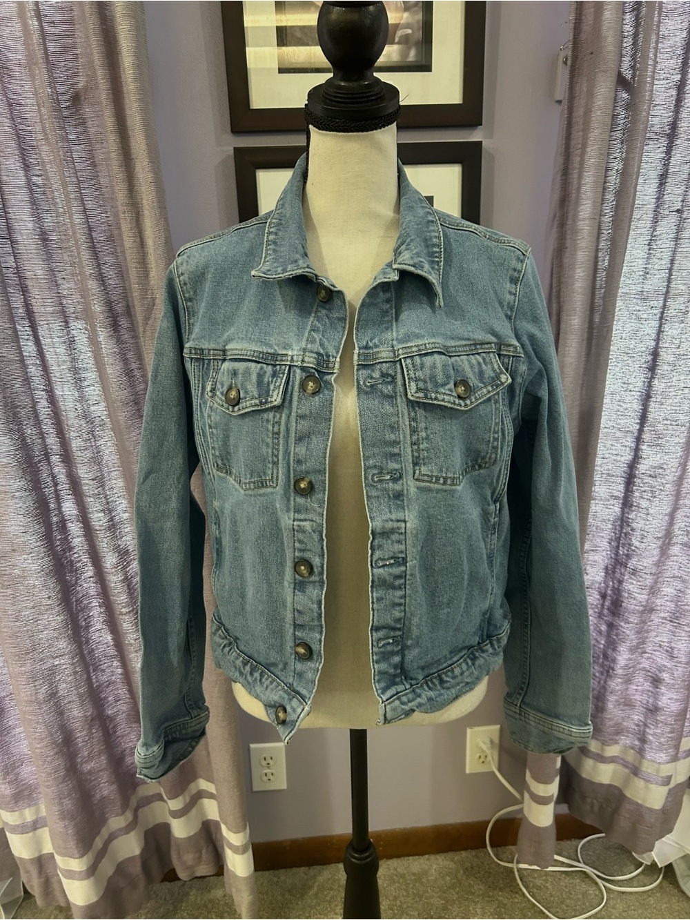 Everlane Light Blue Denim Jacket